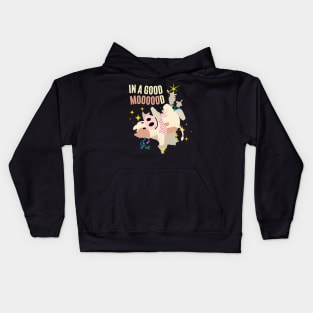 In a Good Moooood! Kids Hoodie